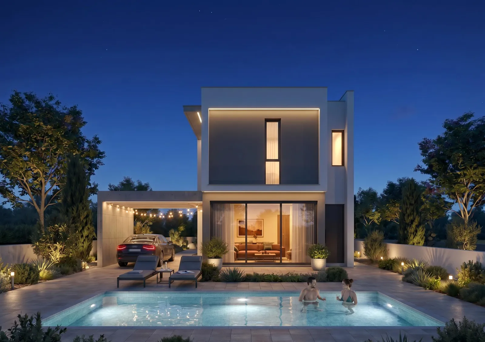 New 3-bedroom villa in Famagusta № 216392 1