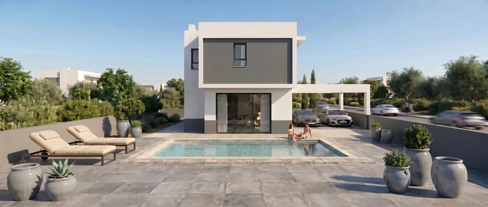 New 3-bedroom villa in Famagusta № 216392 3