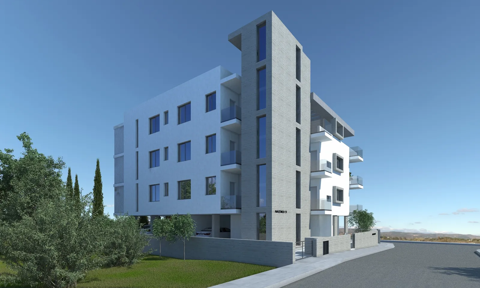 New residential building in Paphos № 217375 3
