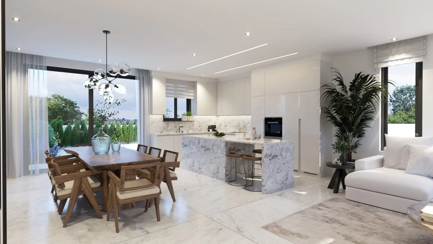New 2-bedroom apartment in Famagusta № 218381 1