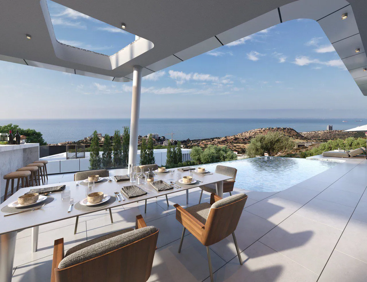 New 5-bedroom villa in Limassol № 218484 2