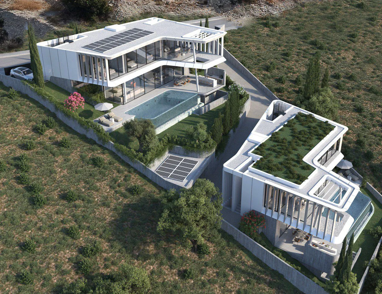 New 5-bedroom villa in Limassol № 218484 3