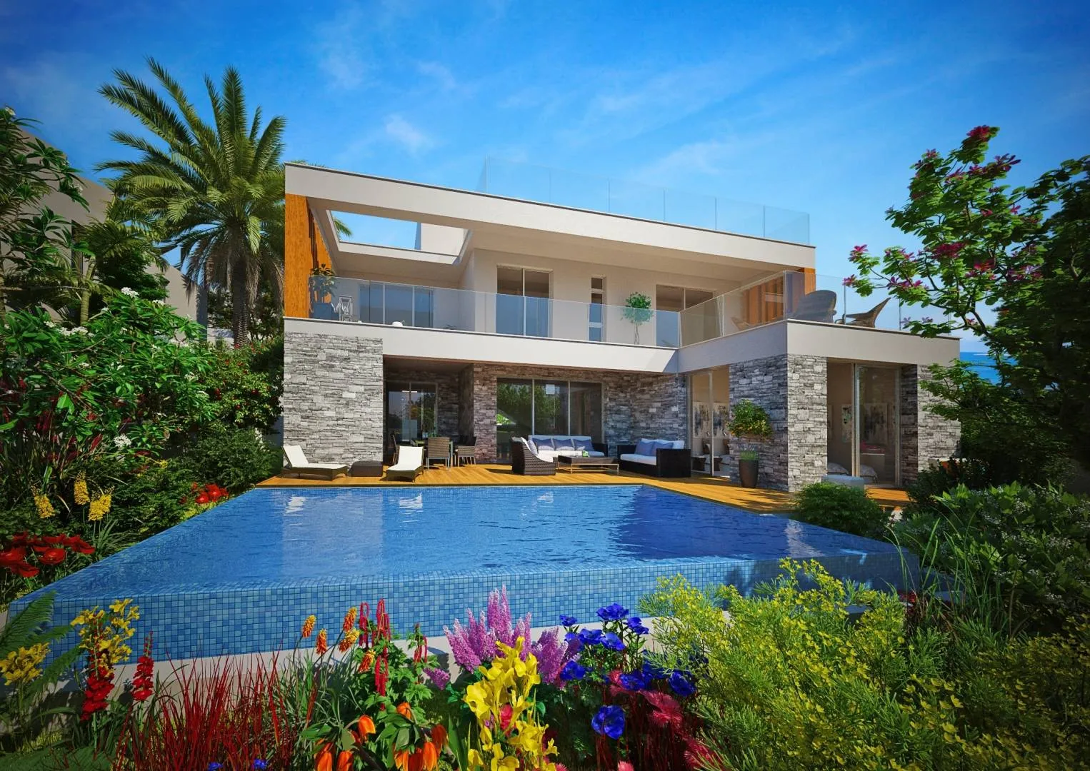New 4-bedroom villa in Paphos № 219498 1