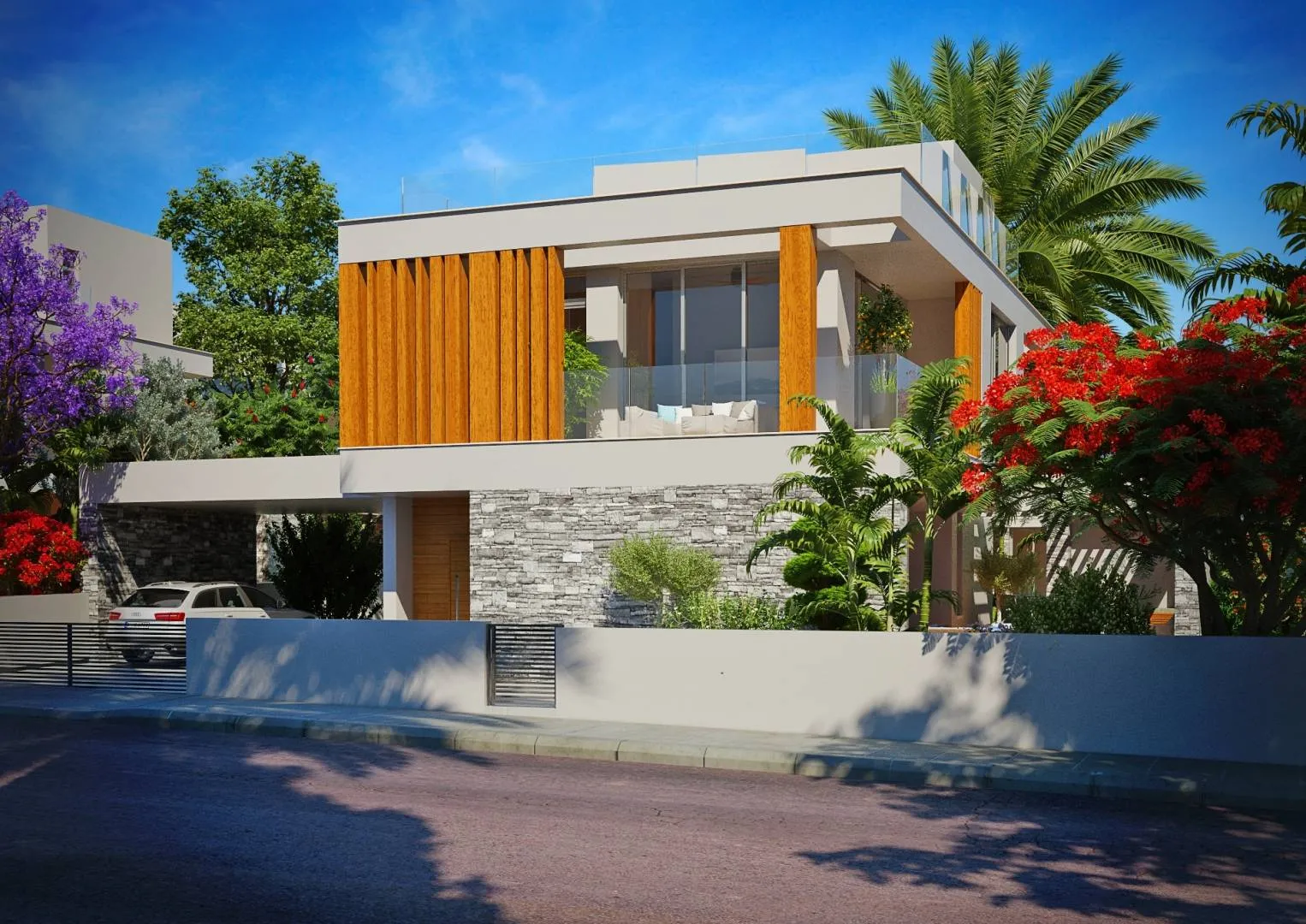 New 4-bedroom villa in Paphos № 219498 3