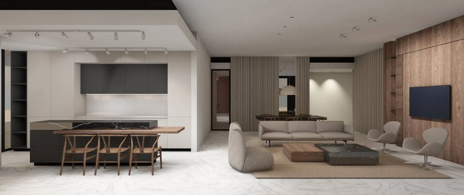 New 4-bedroom apartment in Limassol № 219691 2