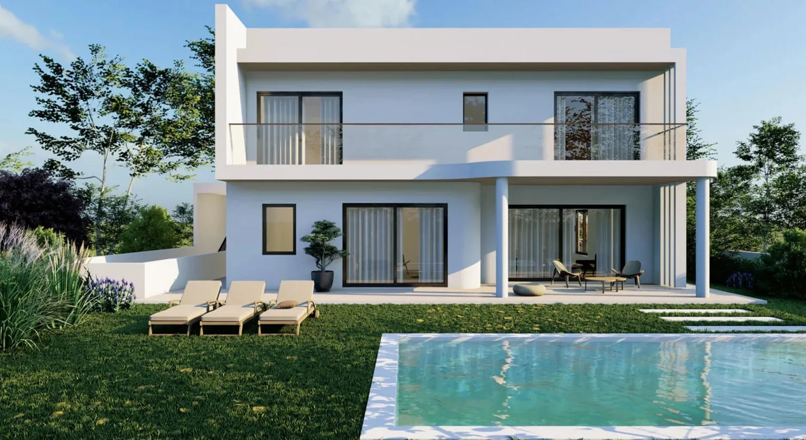 New 4-bedroom villa in Nicosia № 238724 1