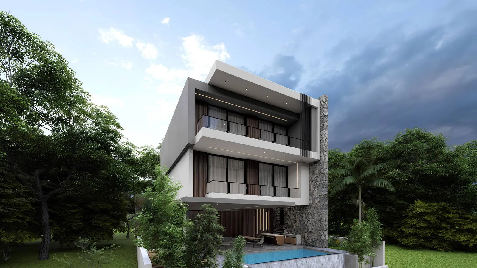 New 5-bedroom villa in Limassol № 239062 1