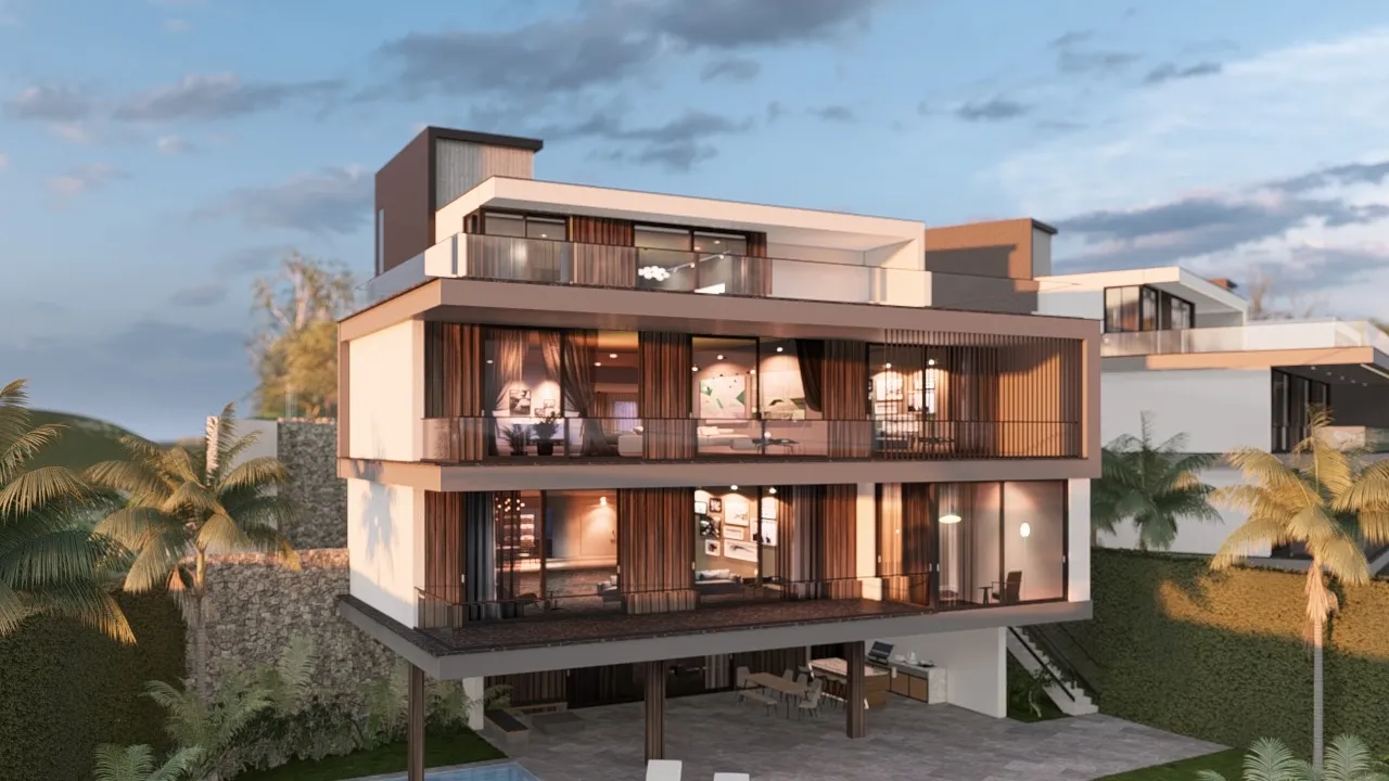 New 6-bedroom villa in Limassol № 239066 1