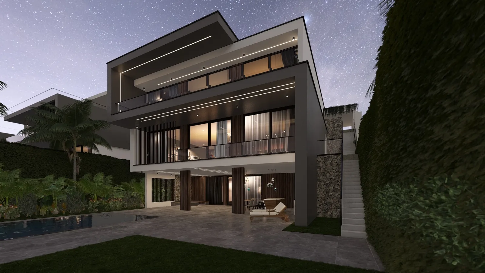 New 6-bedroom villa in Limassol № 239066 2