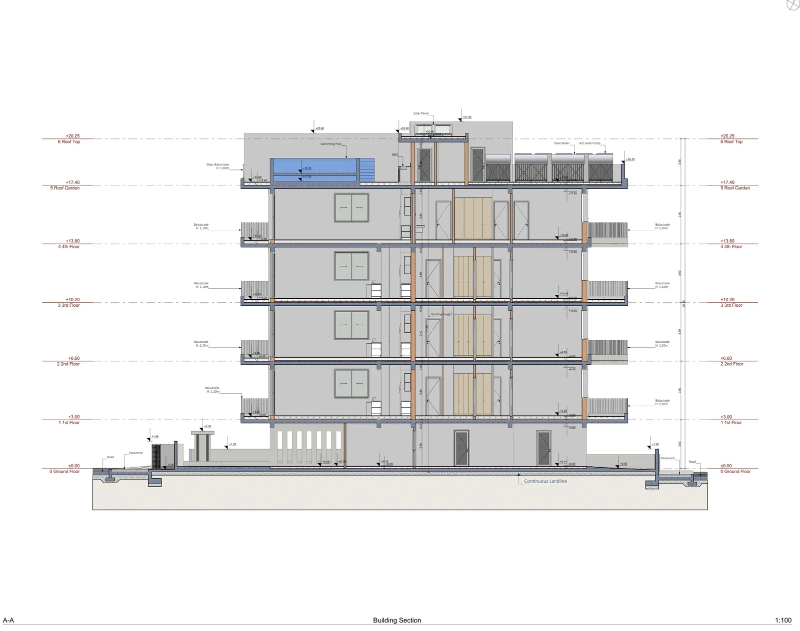 New residential building in Limassol № 239086 18