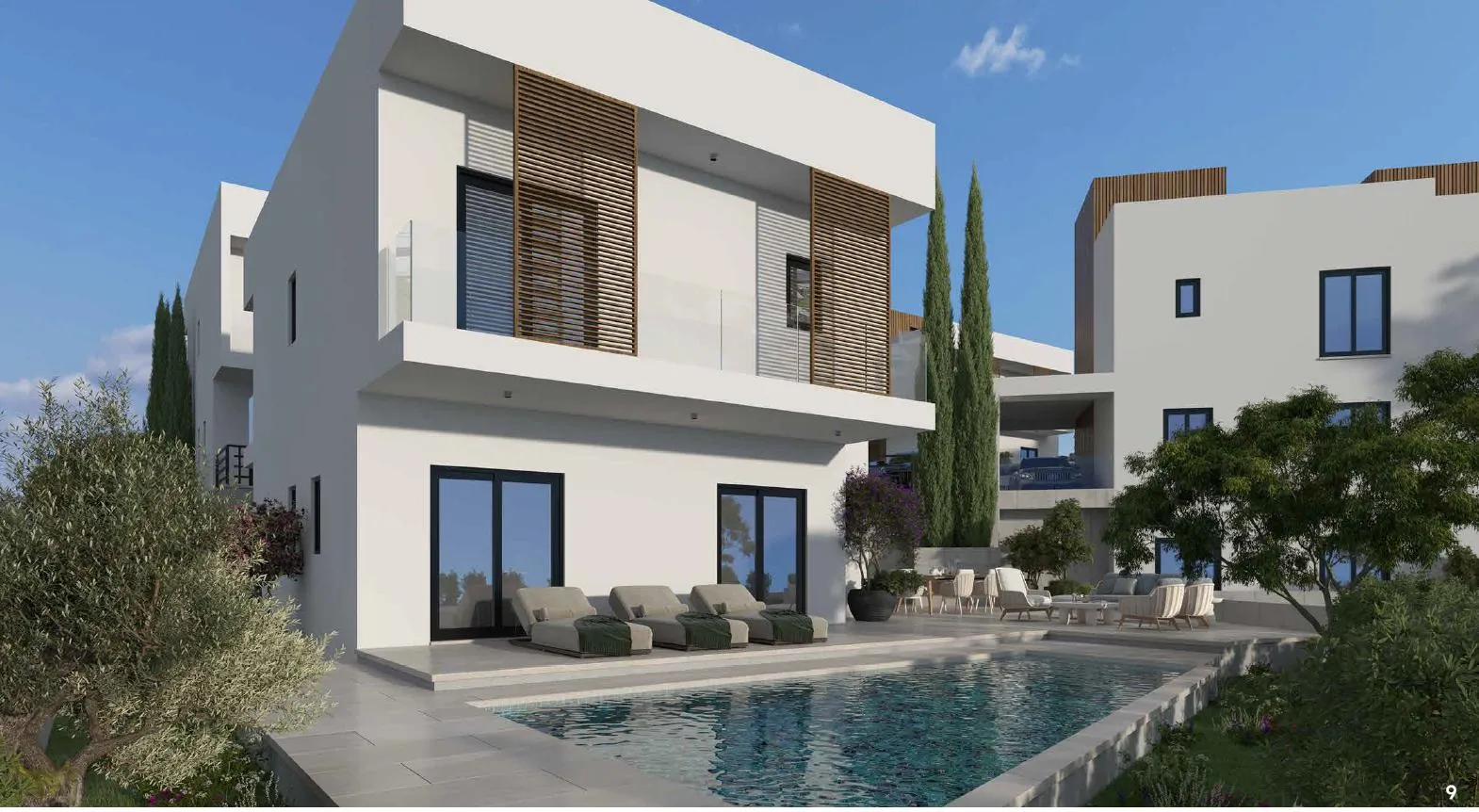 New 4-bedroom villa in Limassol № 239287 1