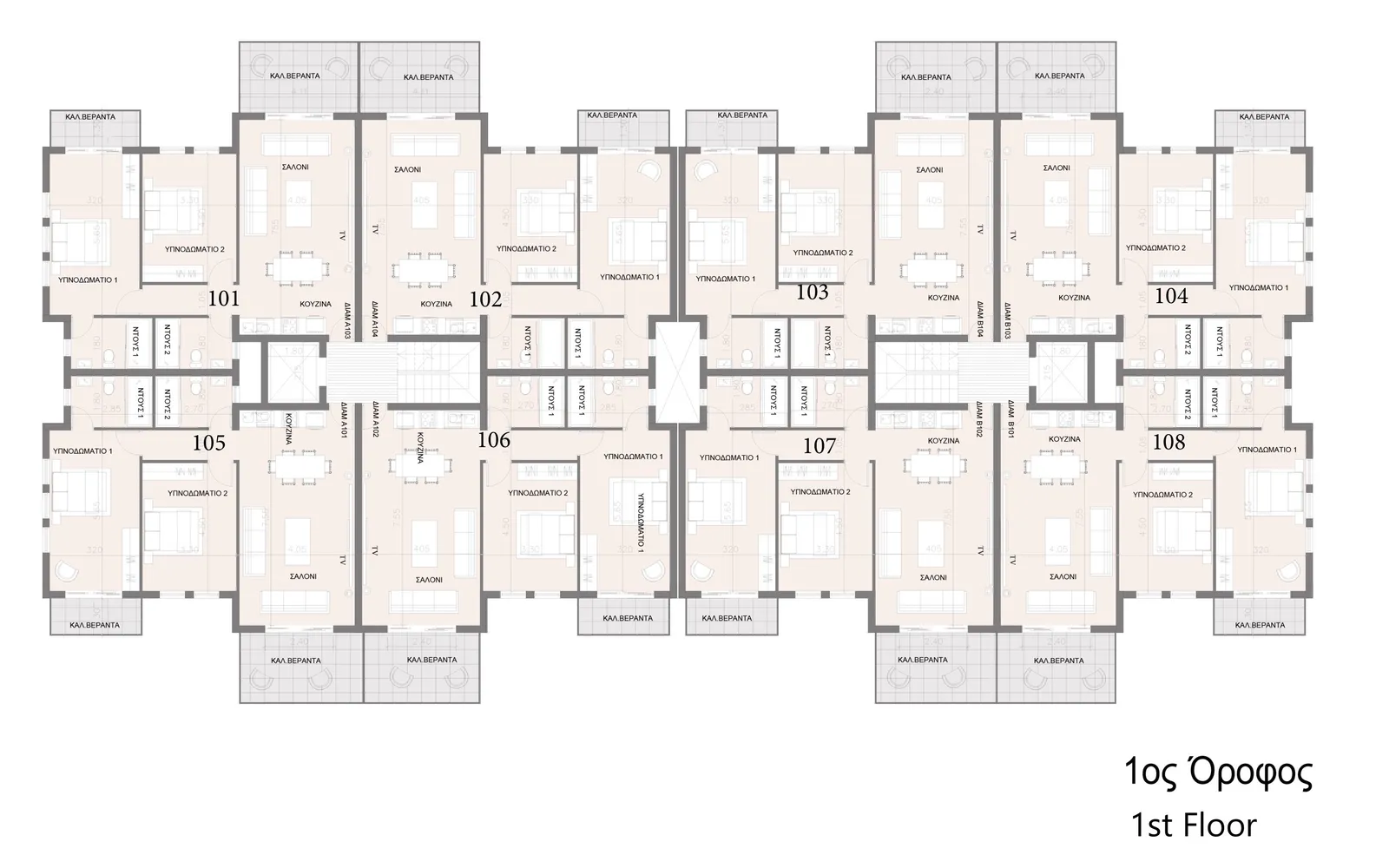New 2-bedroom flat in Famagusta № 239634 13