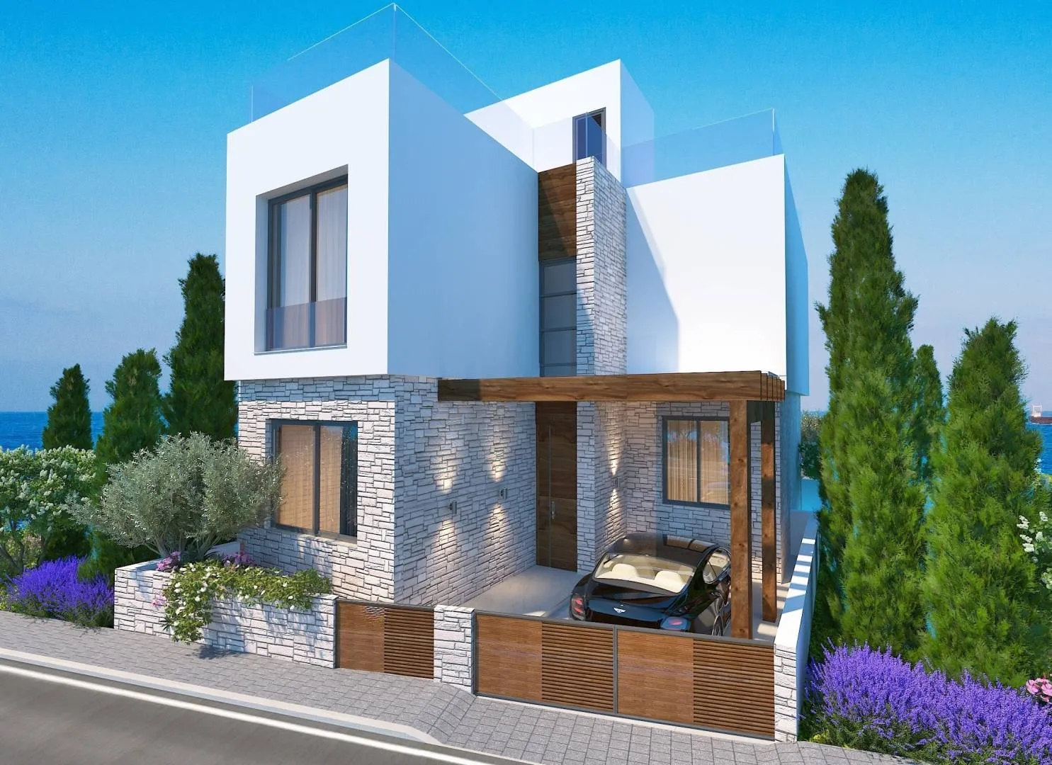 New 4-bedroom villa in Paphos № 239649 1