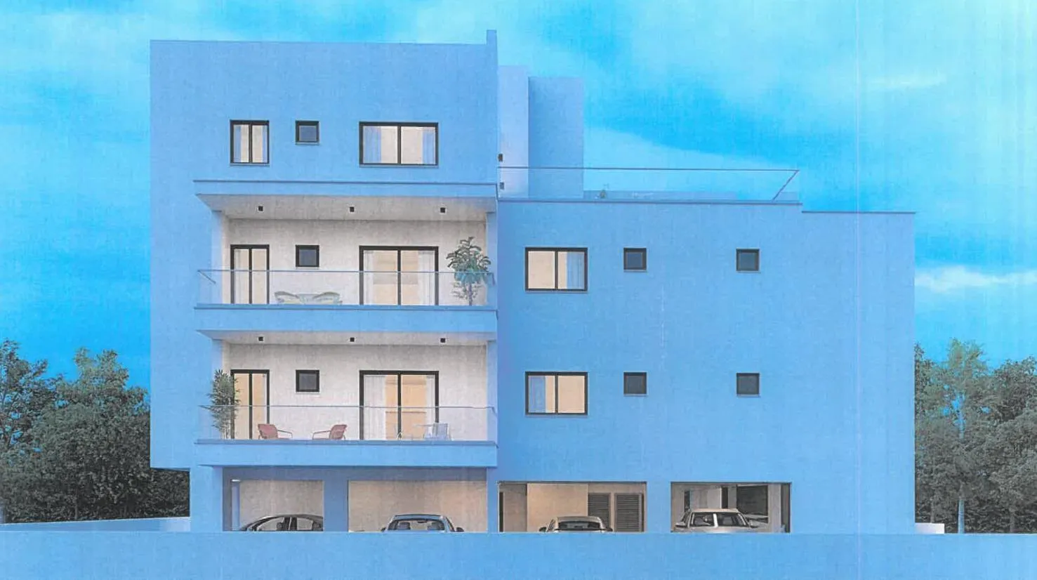 New 2-bedroom flat in Nicosia № 239933 1