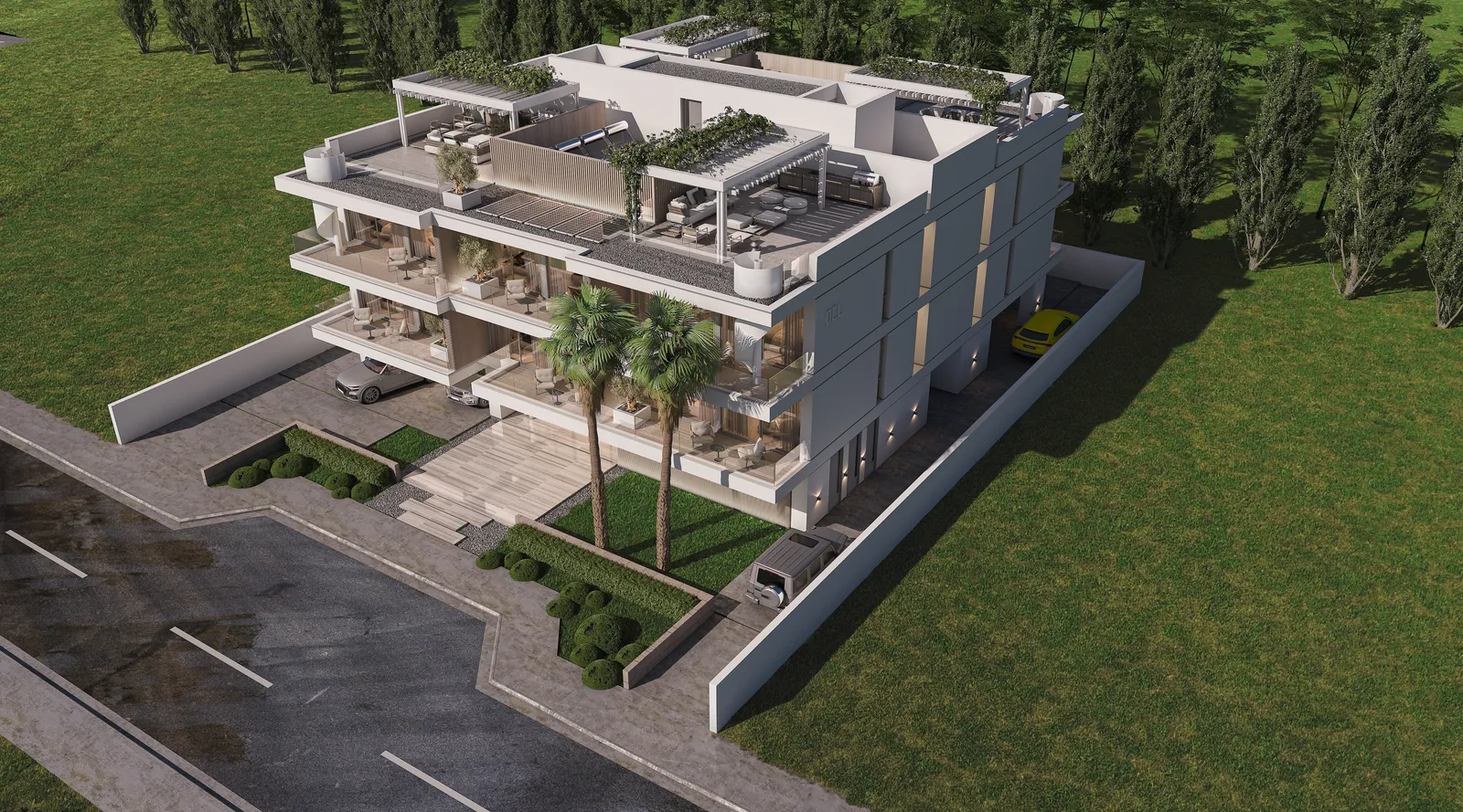 New 2-bedroom penthouse in Larnaca № 239946 1