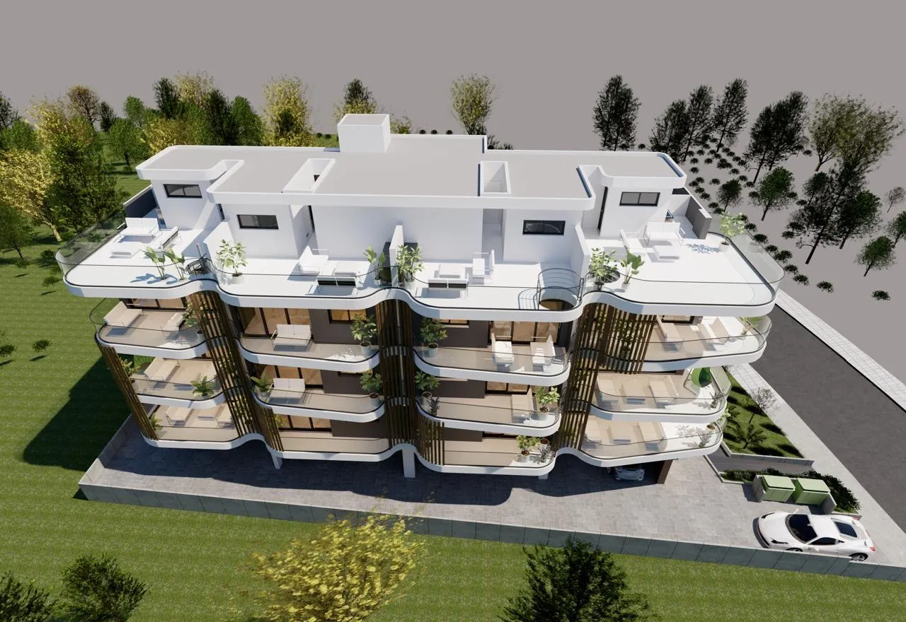 New 1-bedroom penthouse in Larnaca № 239987 1