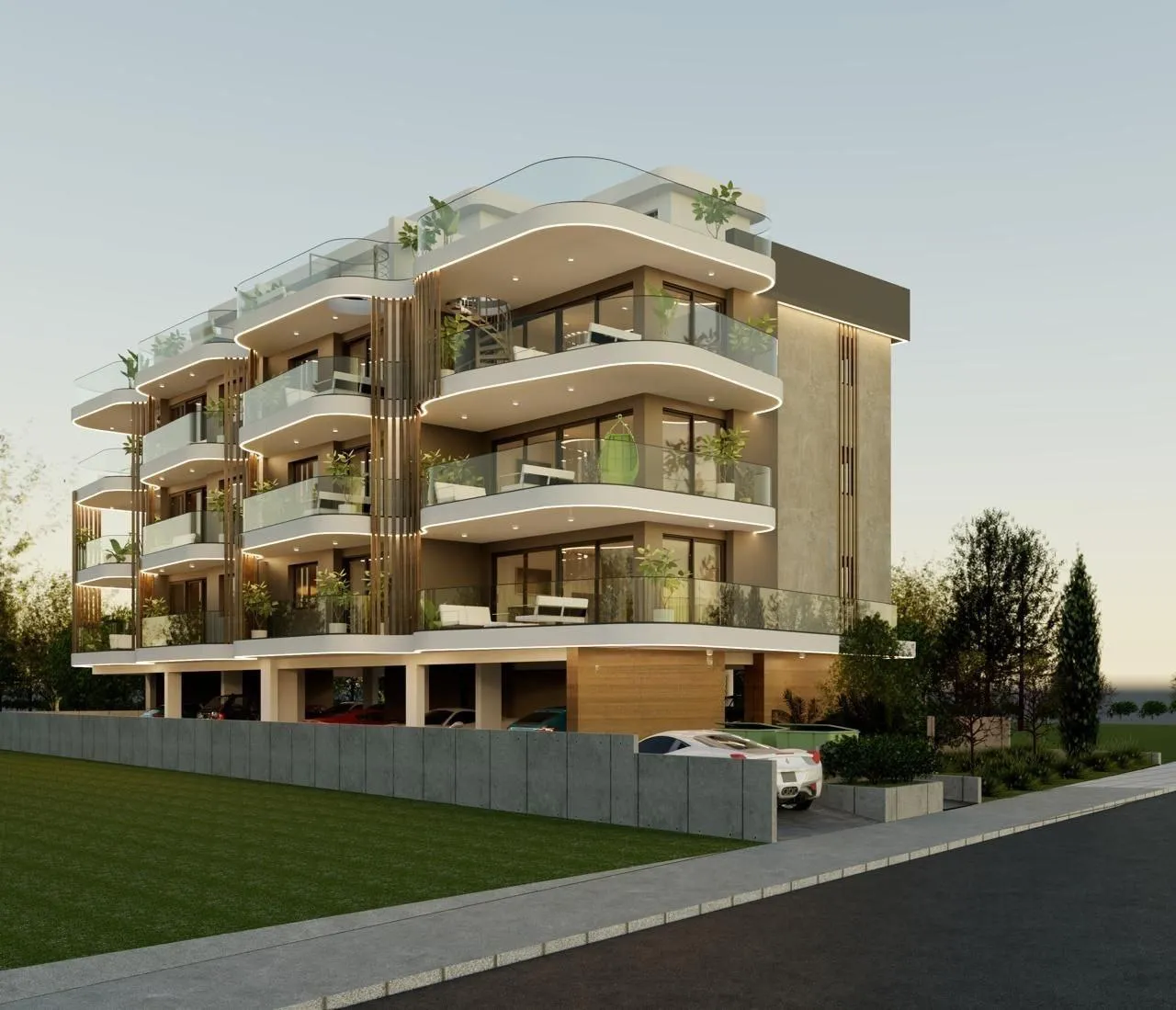 New 1-bedroom flat in Larnaca № 239992 1