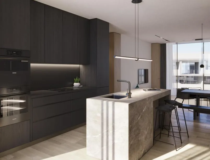 New 3-bedroom apartment in Paphos № 240016 3