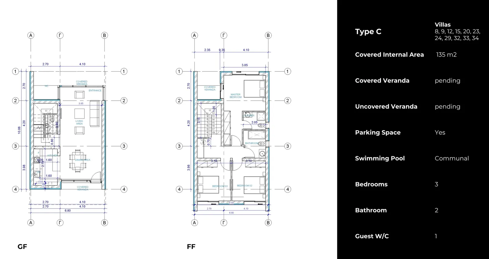 New 3-bedroom villa in Paphos № 240138 7