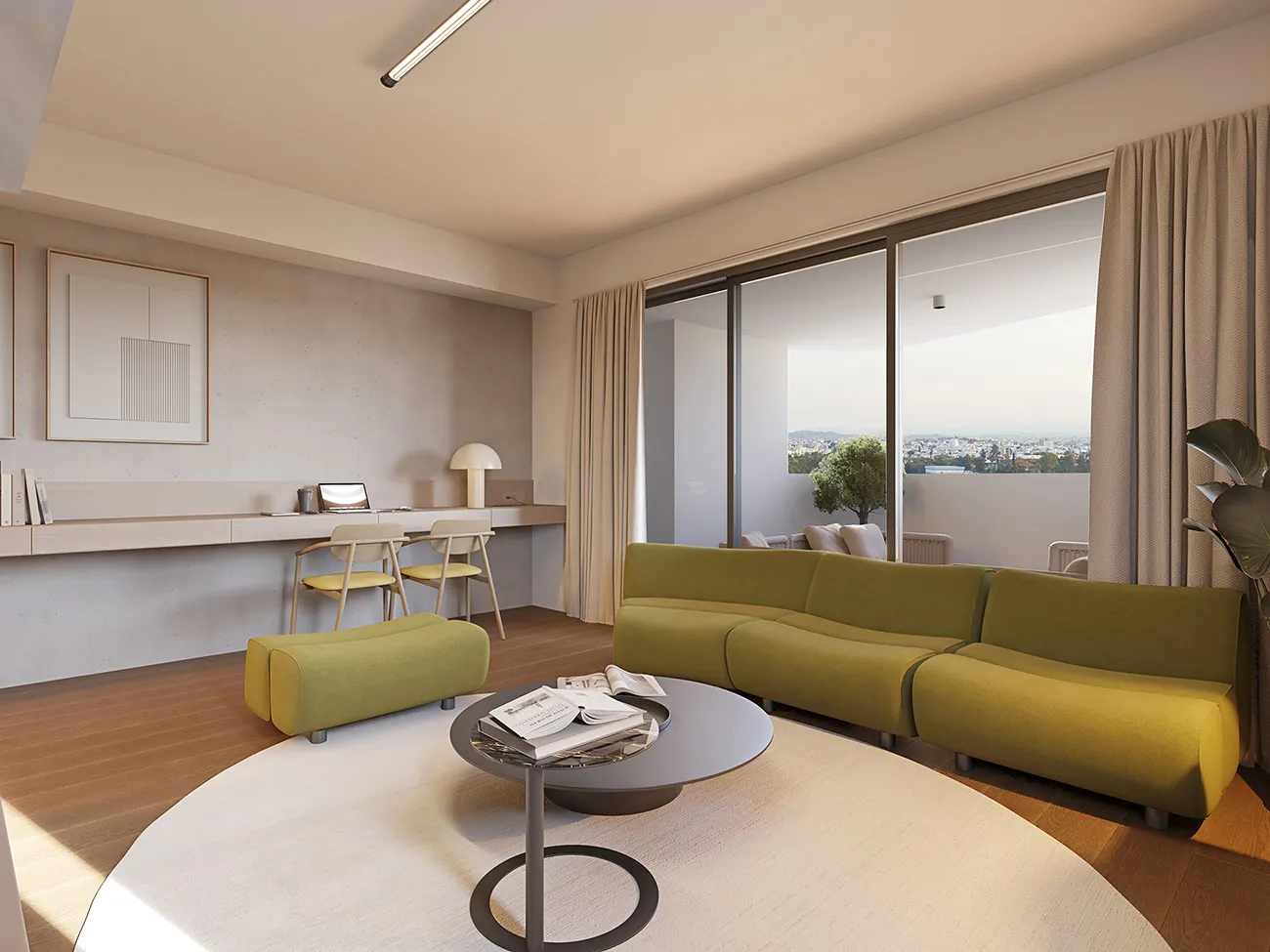 New 1-bedroom flat in Nicosia № 240197 2