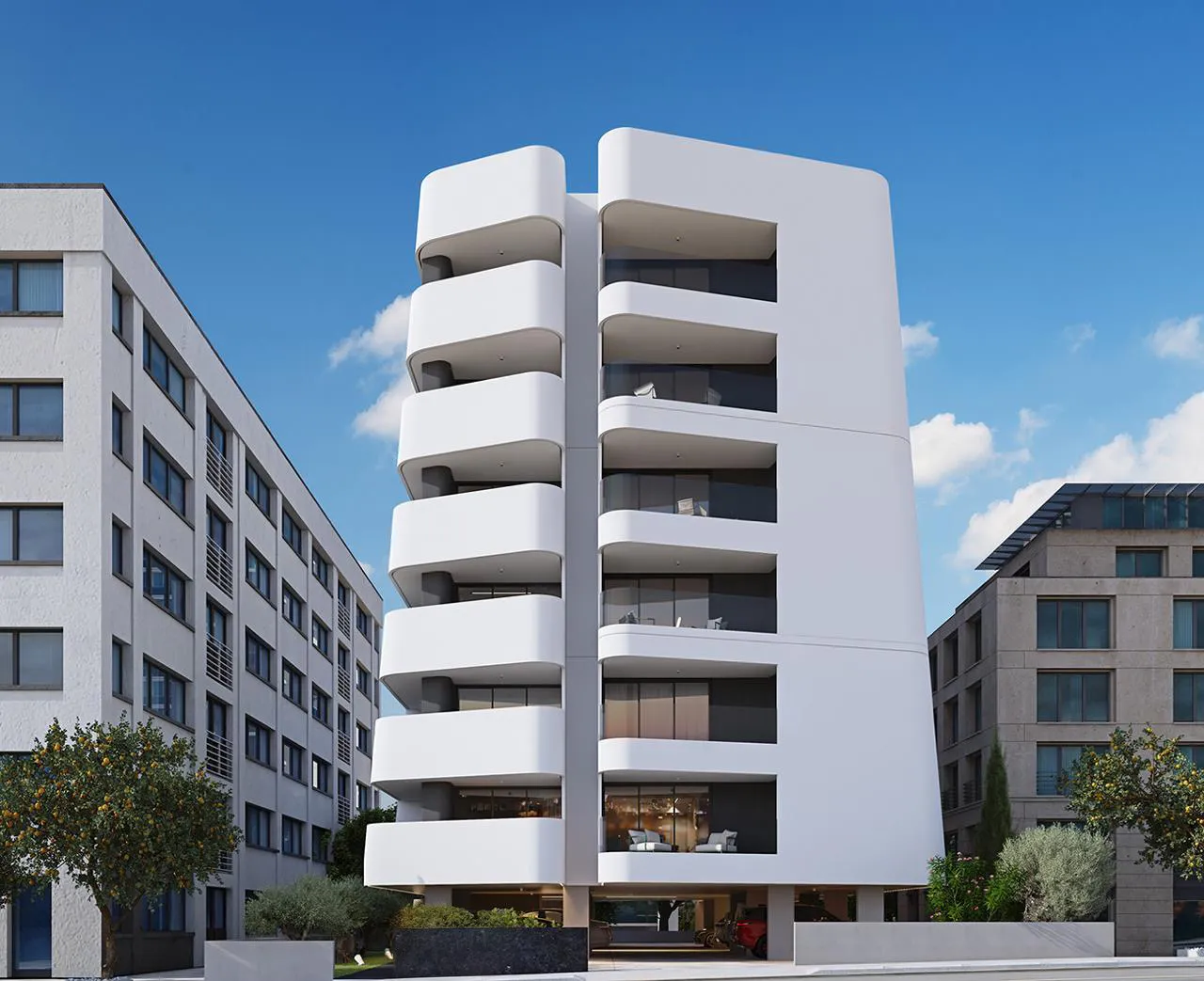 New 2-bedroom flat in Nicosia № 240201 1