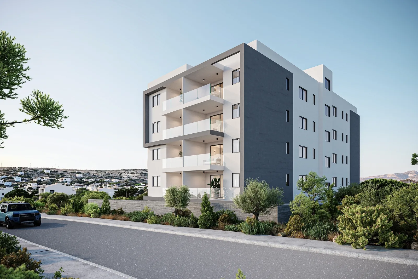New 3-bedroom flat in Paphos № 240242 1