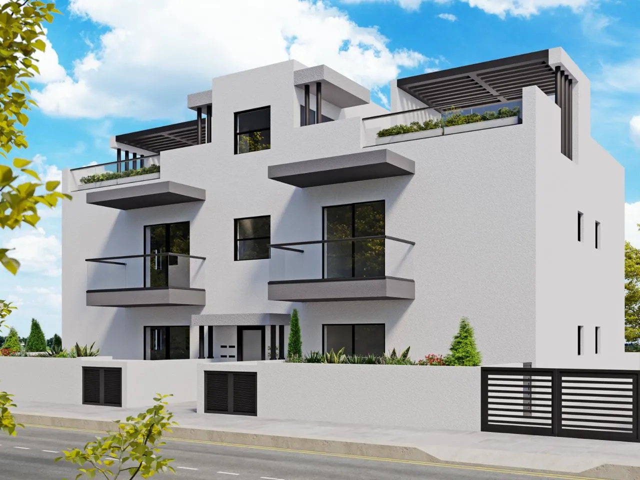 New 2-bedroom penthouse in Limassol № 240256 2