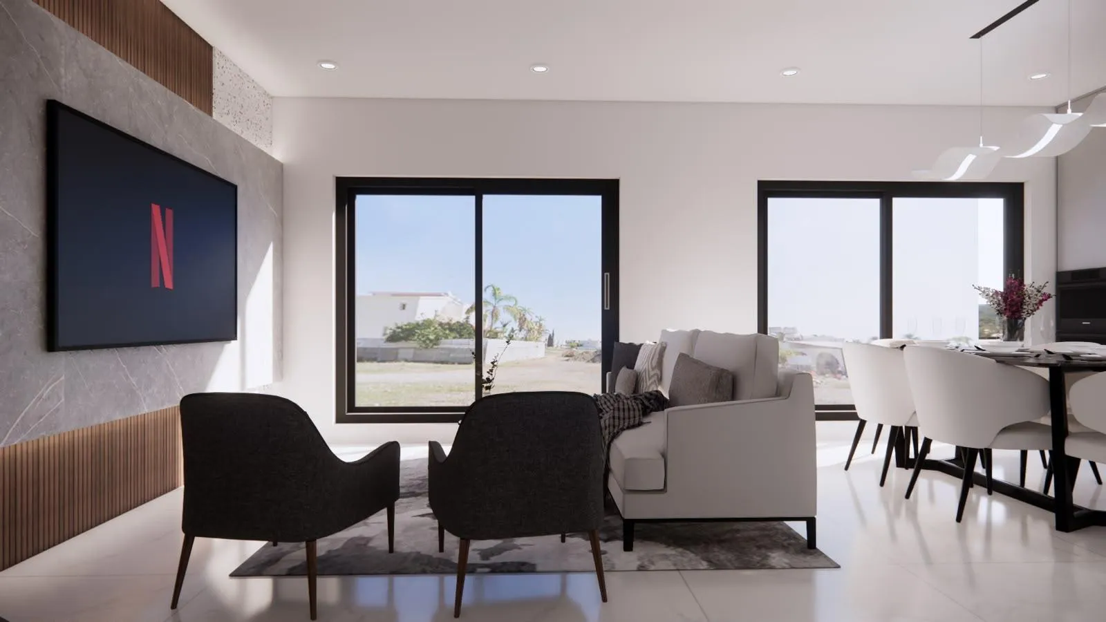 New 3-bedroom penthouse in Paphos № 240284 2