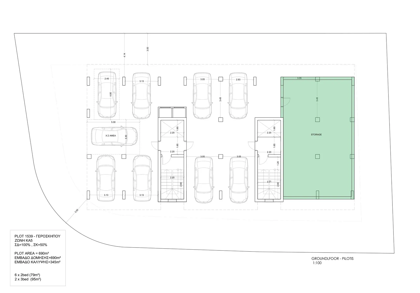 New 3-bedroom penthouse in Paphos № 240286 5