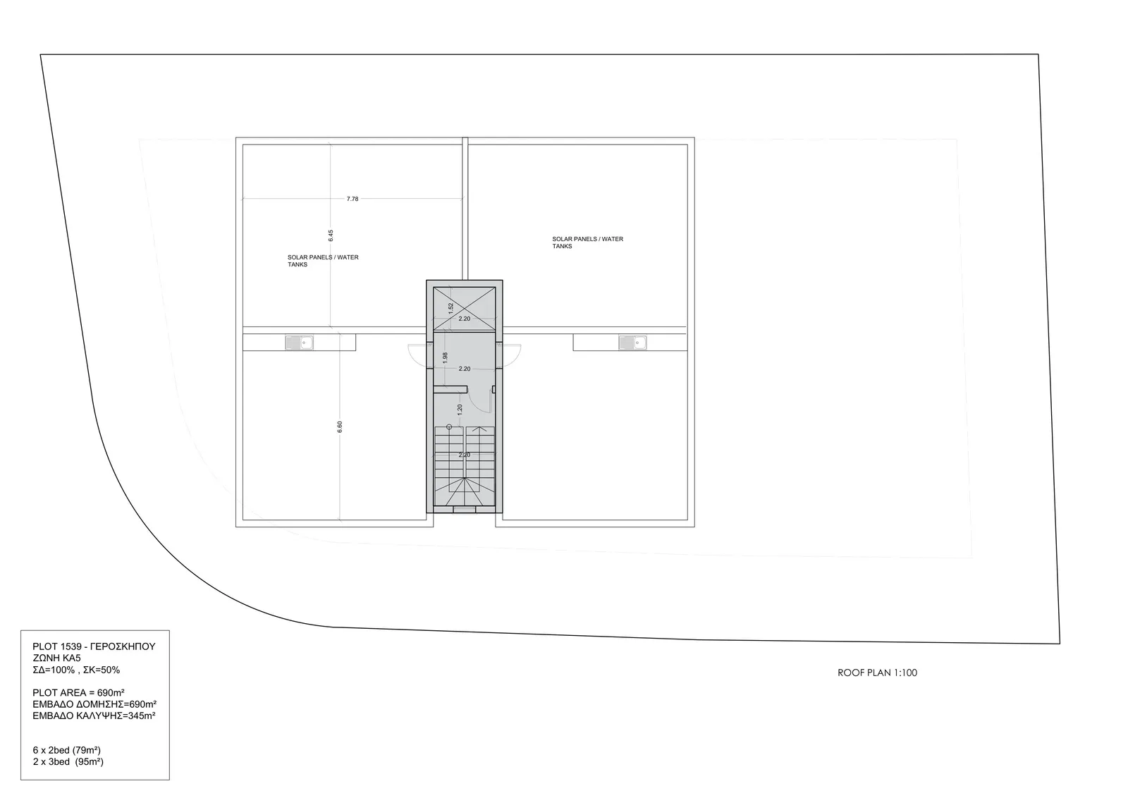 New 3-bedroom penthouse in Paphos № 240286 6