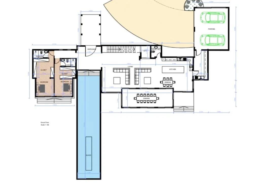 New 7-bedroom villa in Paphos № 240363 7