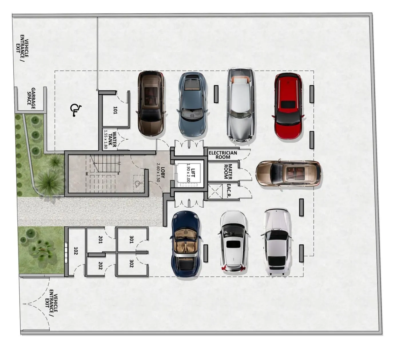 New 2-bedroom flat in Larnaca № 240684 7
