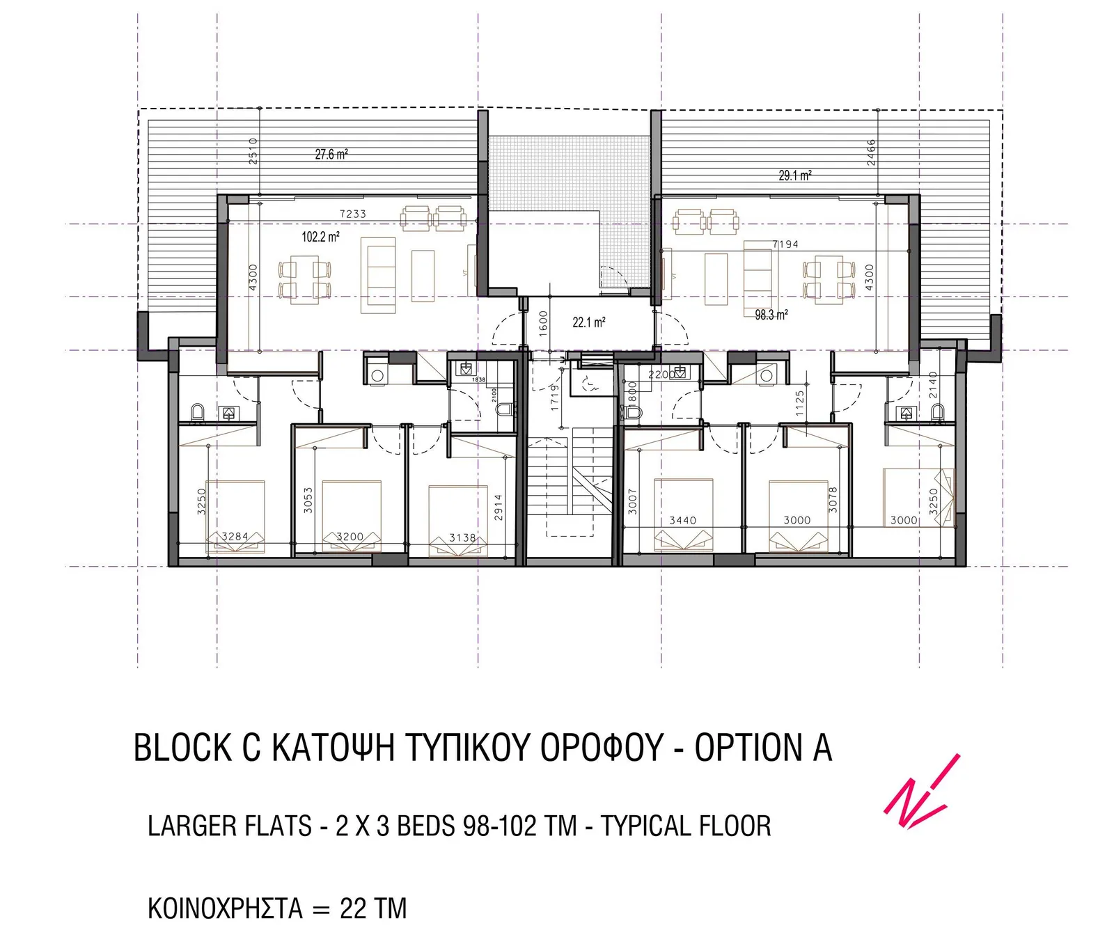New residential building in Limassol № 240744 5