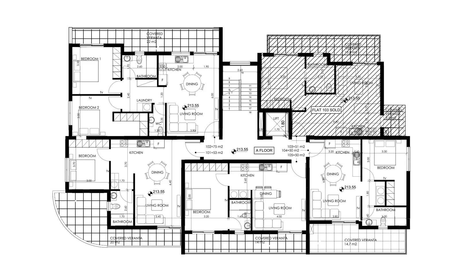 New 2-bedroom flat in Nicosia № 240848 13