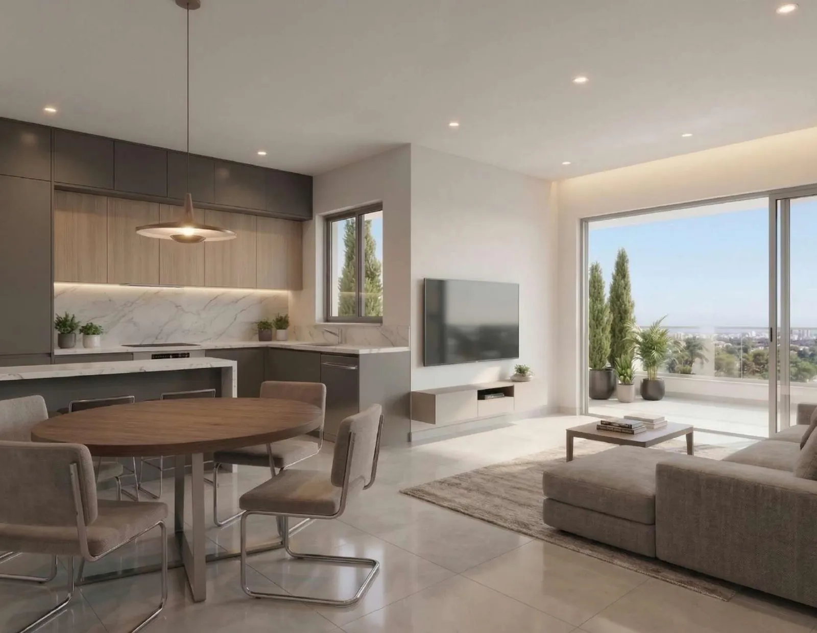 New 1-bedroom flat in Nicosia № 240850 1