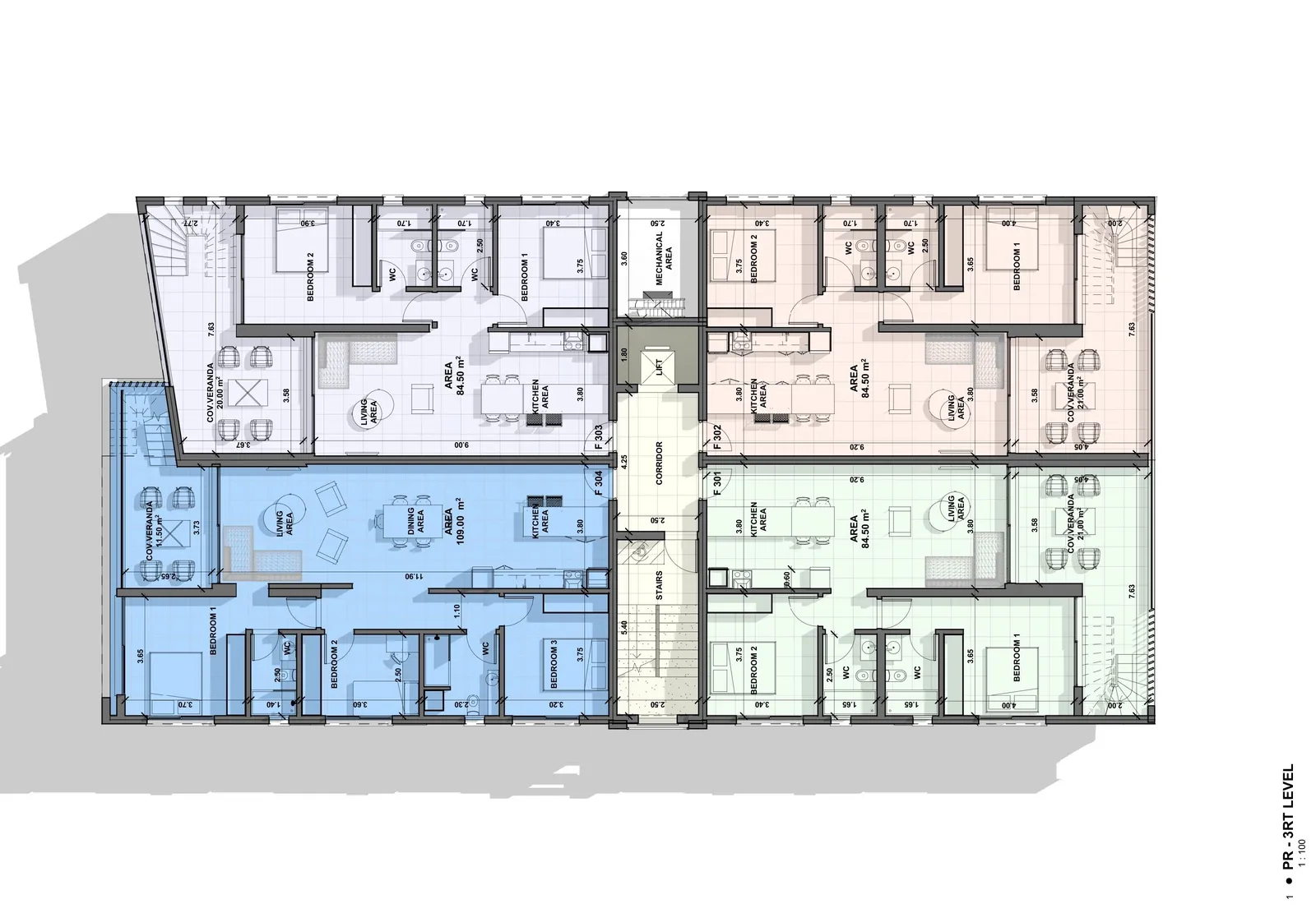 New 2-bedroom penthouse in Paphos № 240930 18