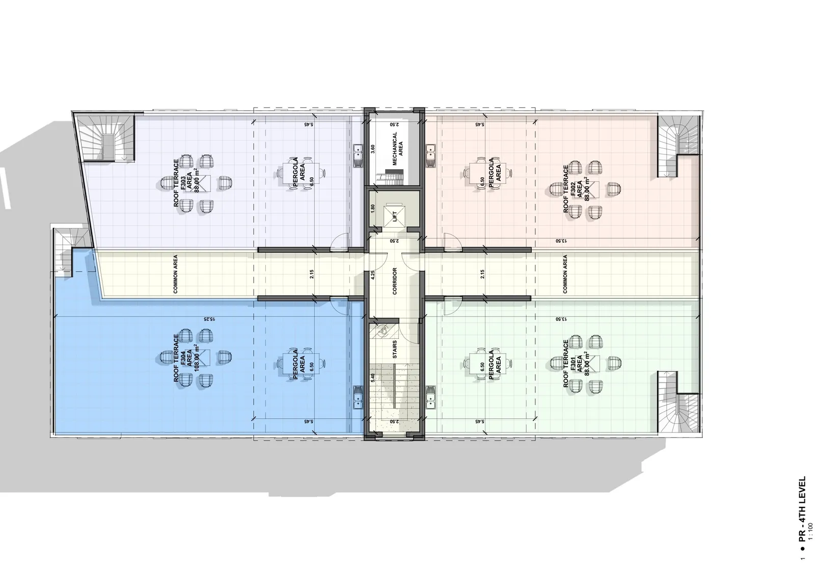 New 3-bedroom penthouse in Paphos № 240931 19