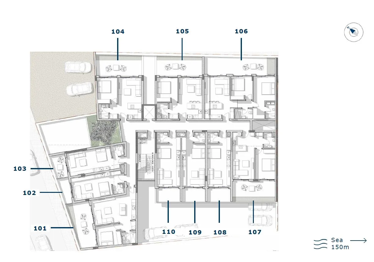 New studio in Limassol № 240968 1