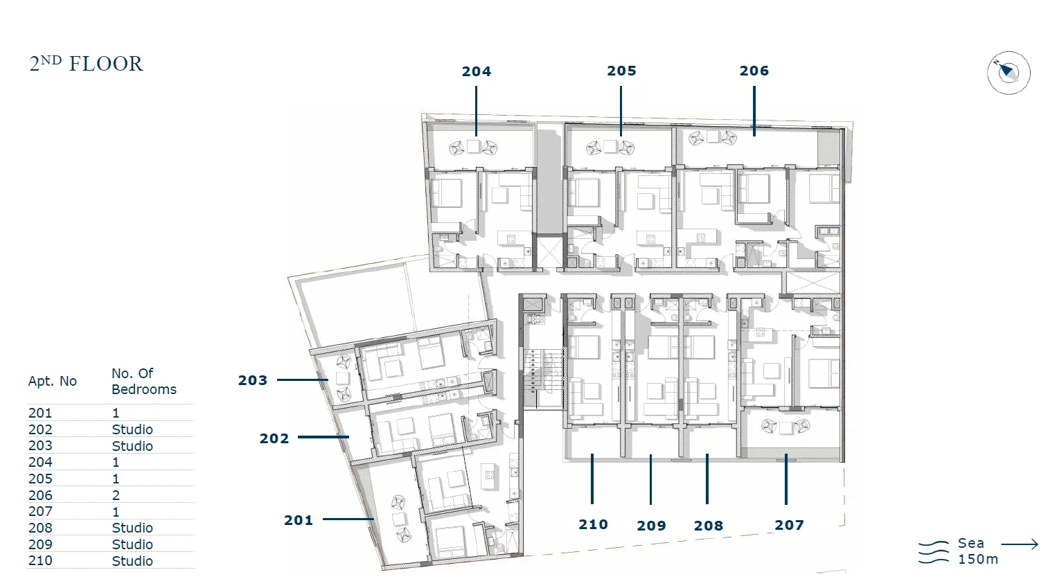New studio in Limassol № 240969 4