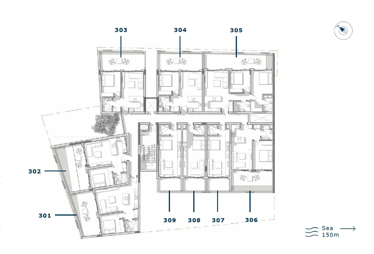 New studio in Limassol № 240970 8