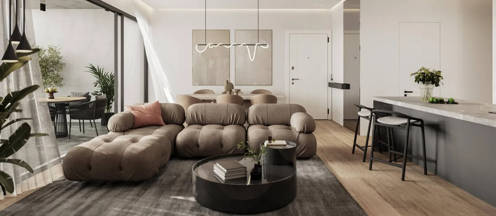 New 3-bedroom flat in Nicosia № 240974 1