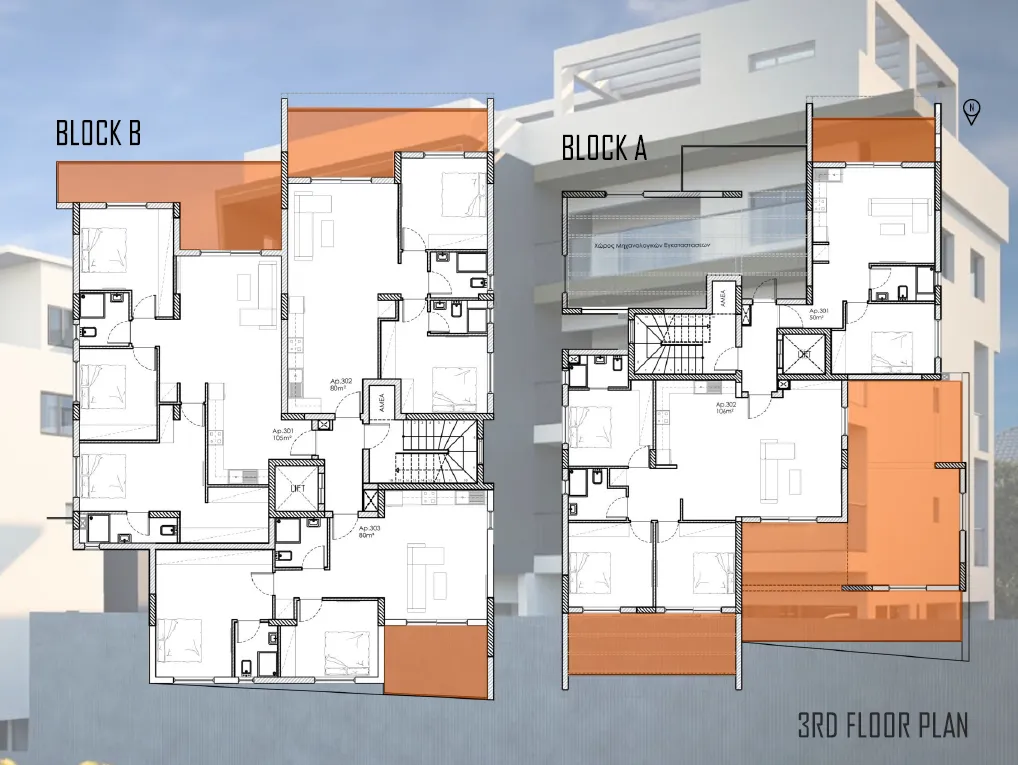 New 3-bedroom flat in Limassol № 241009 15