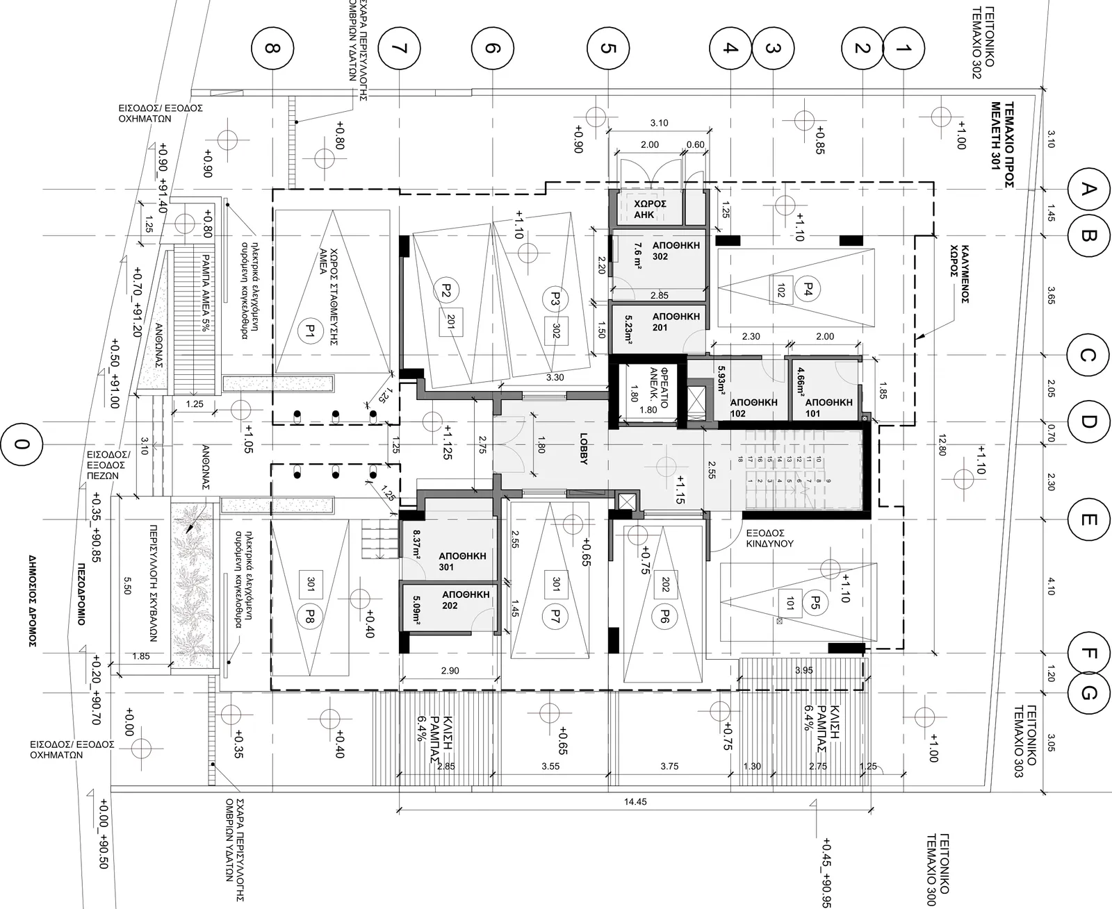 New 3-bedroom penthouse in Limassol № 241066 7