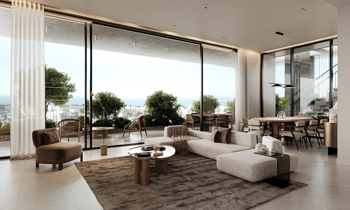 New 3-bedroom apartment in Limassol № 241067 2
