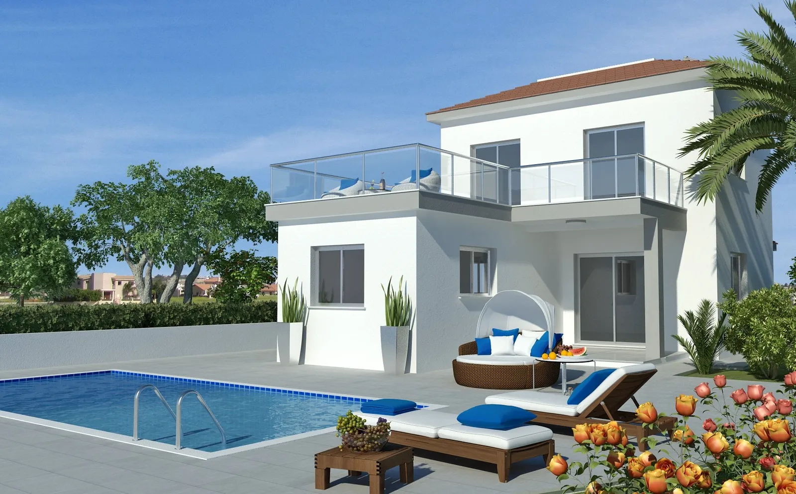 Anemona Villas — new development in Pervolia, Larnaca 2