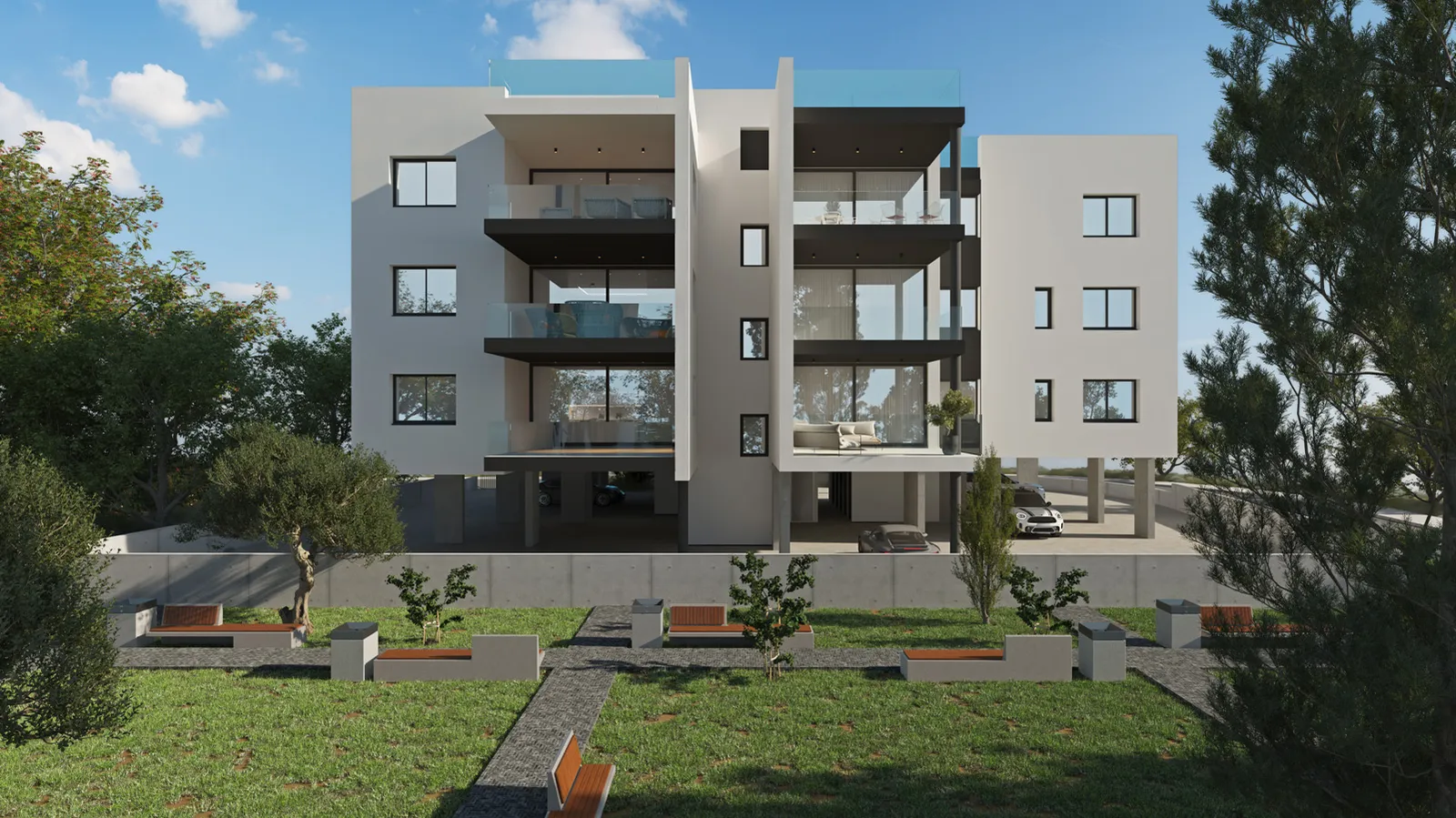 P.S. Inspire Court 139 — новостройка в Никосии, Lakatamia 1