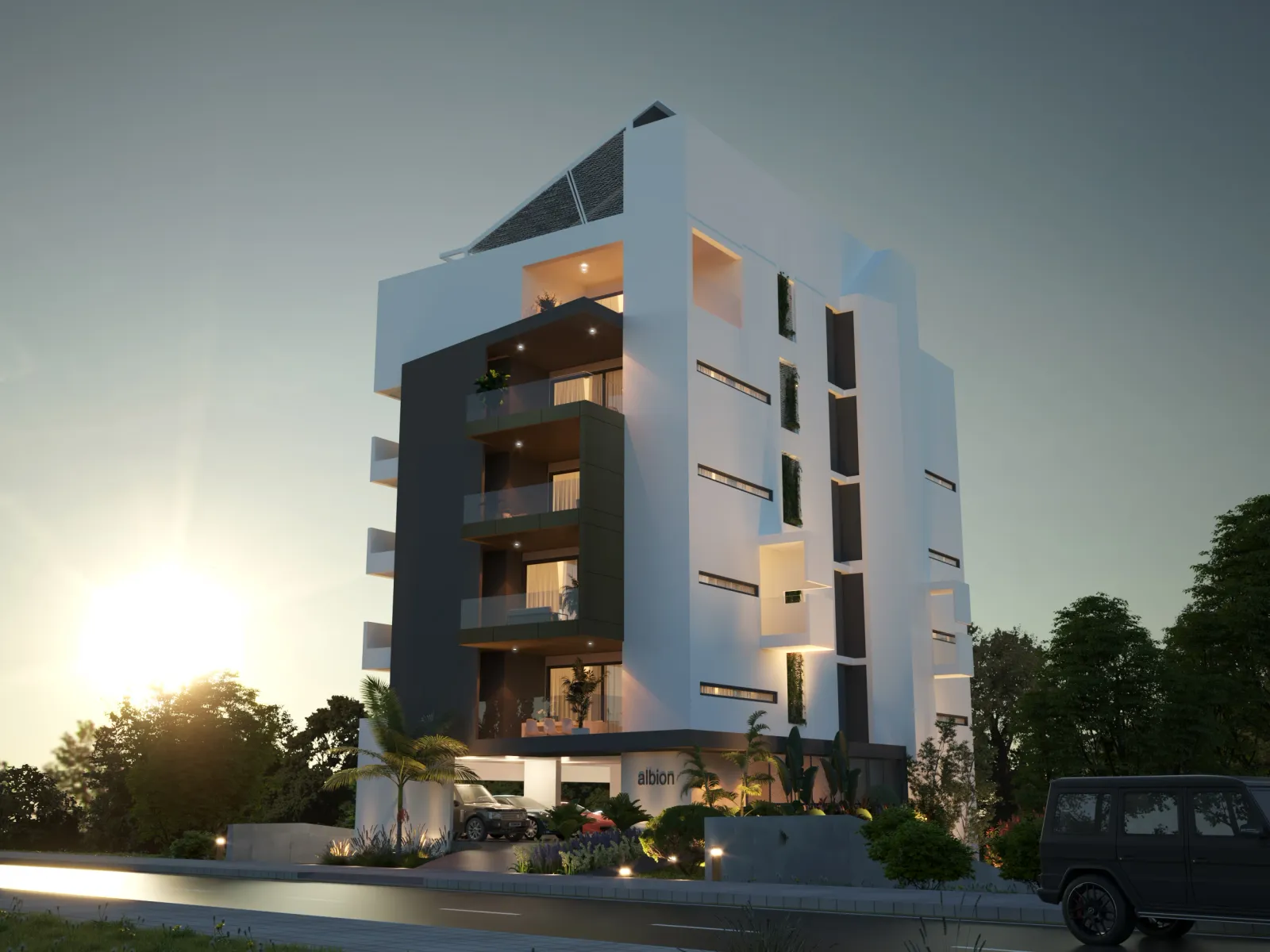 Albion Residences — new development in Lykabittos, Nicosia 3