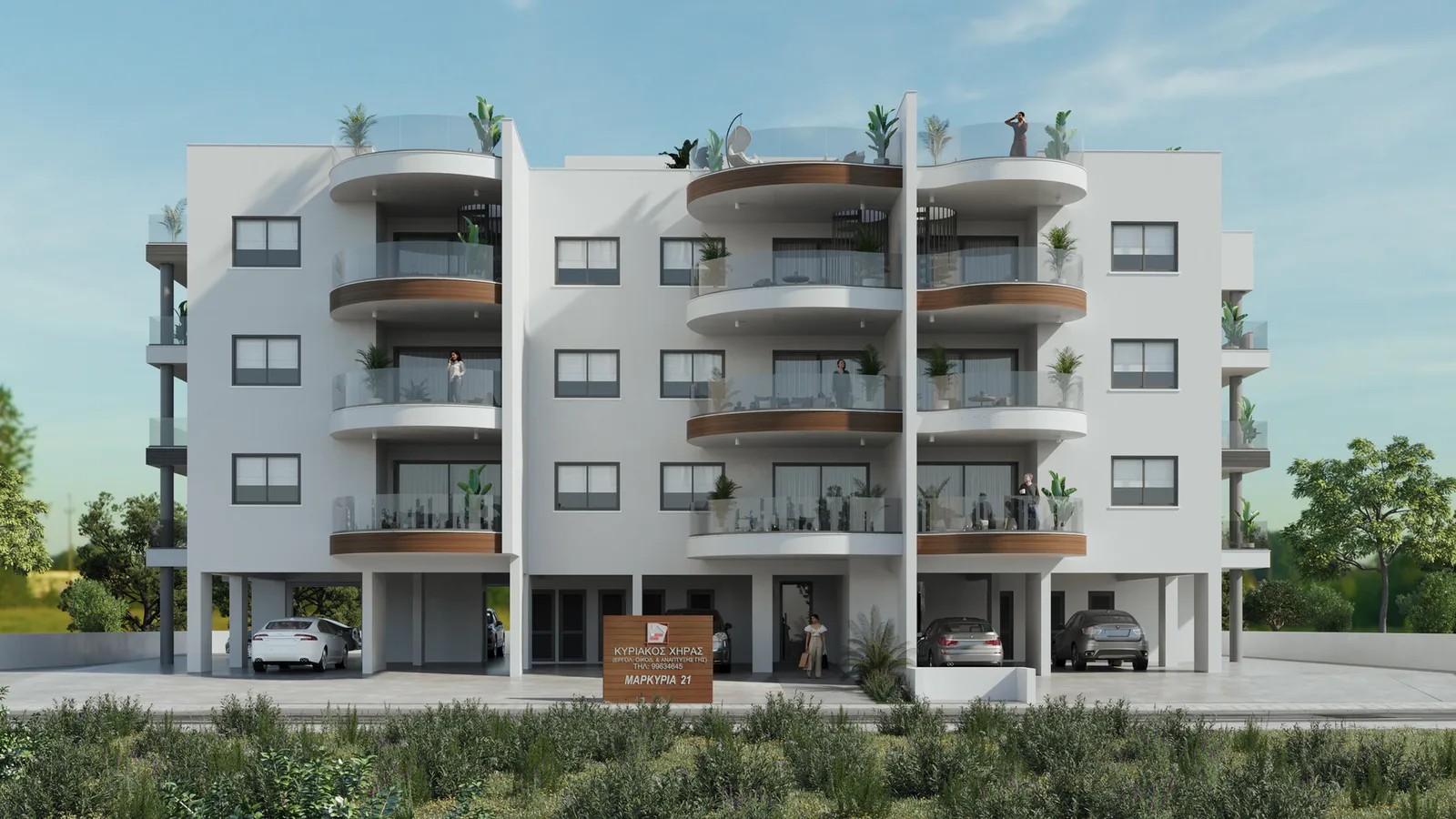 Mega Markyria 21 — new development in Aradippou, Larnaca 1