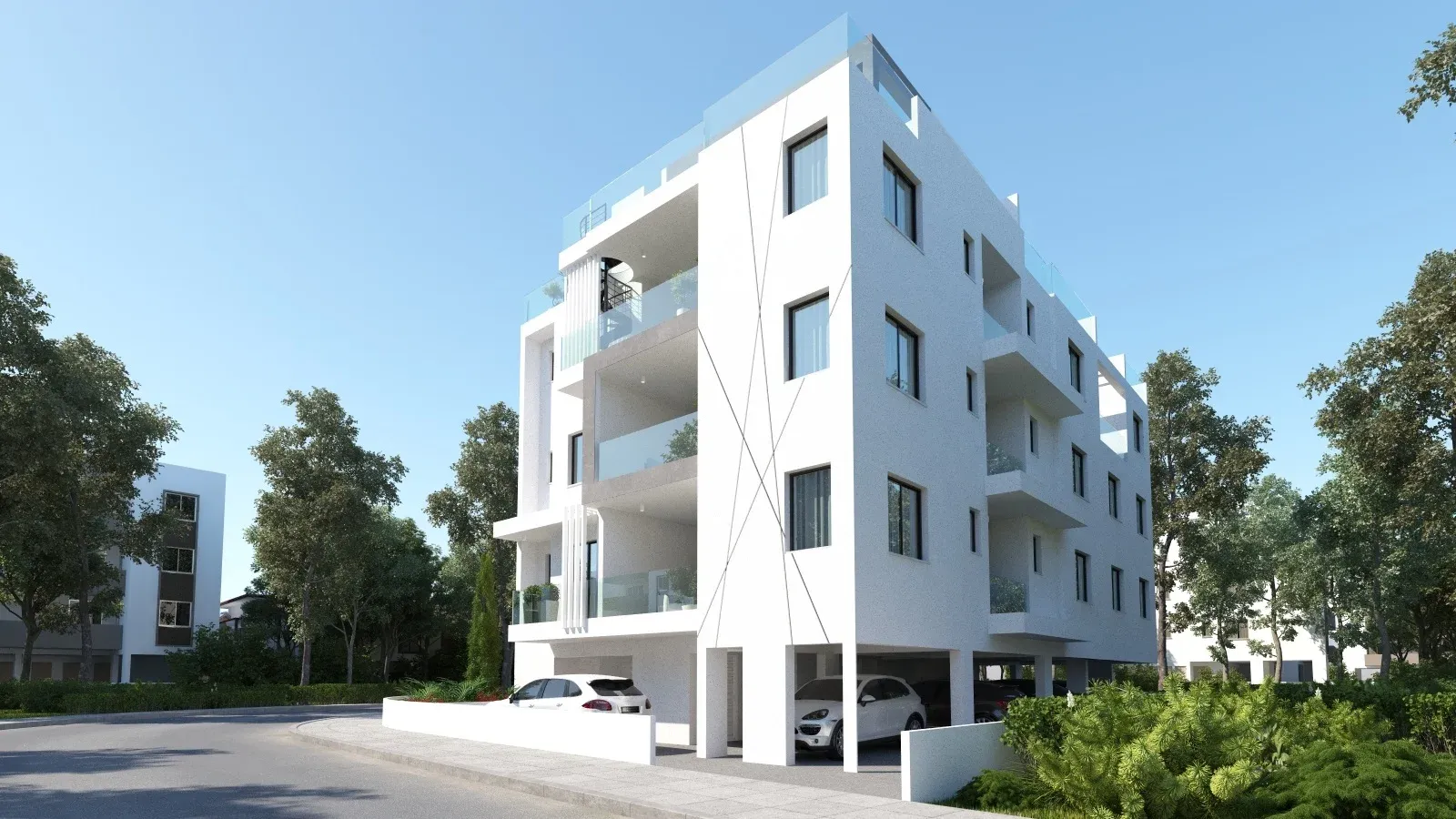 Sunspot Residences — новостройка в Ларнаке, Anthimou Gazi street 3