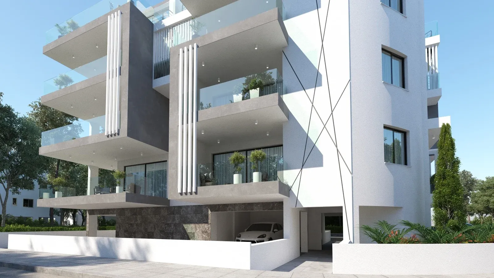 Sunspot Residences — новостройка в Ларнаке, Anthimou Gazi street 5